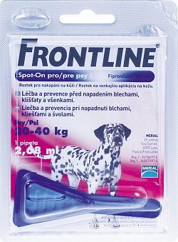 Frontline spot-on pro psy L (20-40 kg)