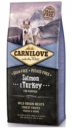 Carnilove Salmon & Turkey for puppies 12kg