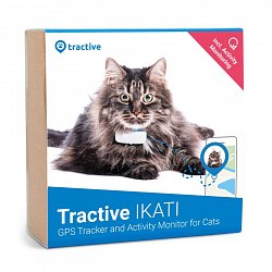GPS Tractive pro kočky - bílá