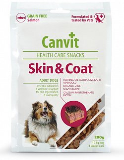 Canvit Snacks Skin & Coat 200g-11958