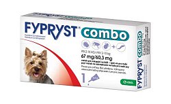 Fypryst Combo spot-on pro malé psy 2-10 kg