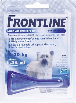 Frontline spot-on pro psy M (10-20 kg)