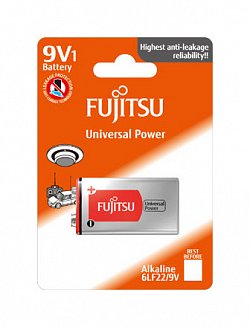 Baterie 9V Fujitsu Alkaline