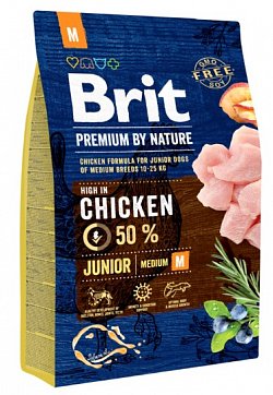 Brit Premium by Nature Junior M 3kg