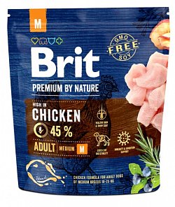 Brit Premium by Nature Adult M 1kg